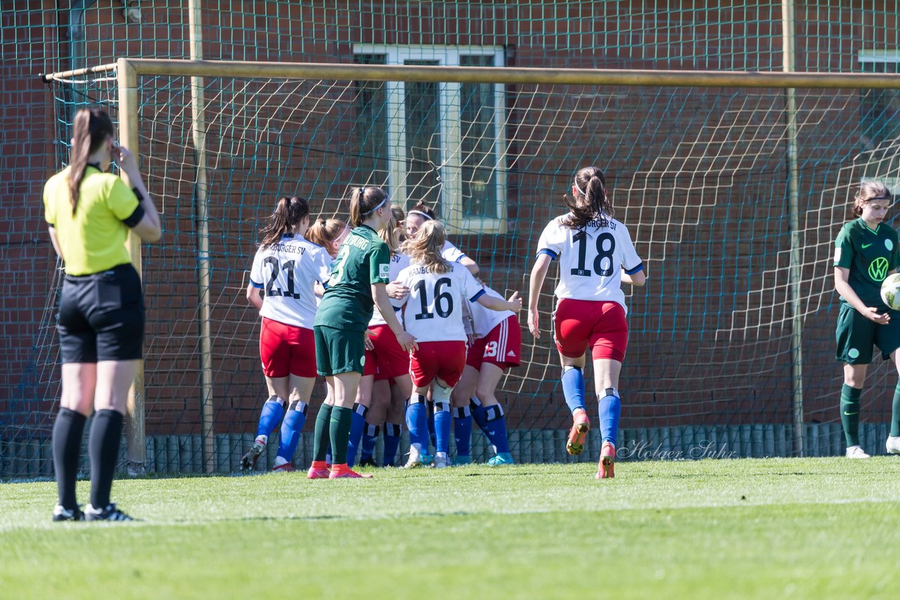 Bild 156 - wBJ Hamburger SV - WfL Wolfsburg : Ergebnis: 2:1